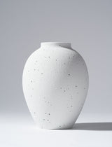 Ella Vase - Speckled White