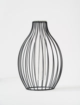 Statement Outline Vase - Black