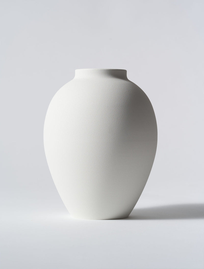 Ella Vase - Matt White