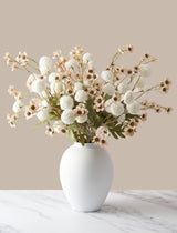 Faux Arrangement - Wax Ivory