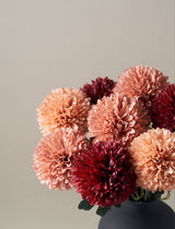 Large faux Kiku - Assorted Bouquet (10 Stems)