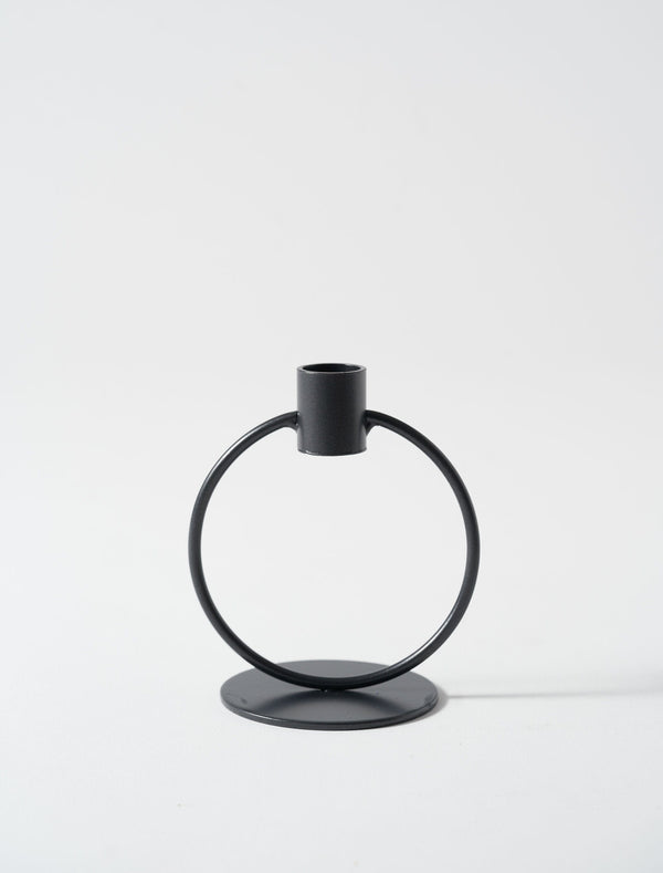 Orbital Candle Holder - Black