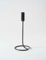 Tall Essential Candle Holder - Black