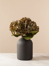 Faux Hydrangea Bouquet - Green (4 stems)