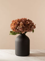 Faux Hydrangea Bouquet - Umber (4 stems)