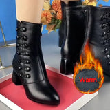 Stylish Short Leather All Season Boots!