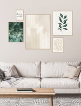 5 Print Gallery Wall - 'Earthy Tones'