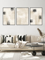 3 Print Gallery Wall - 'Neutral Tones'